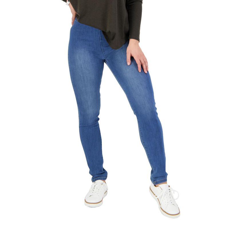 Vassalli Full Length Denim Leggings image number 8